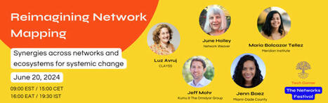Get your Tickets! – 🌐 Reimagining Mapping - Synergies between Networks for Systems Transformation – Zoom | networks and network weaving | Scoop.it