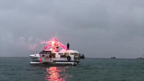 Royal Navy boats in Jersey to return to port as protesting French fishermen leave | Brexit | Scoop.it