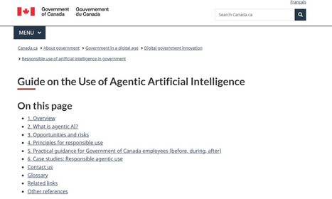 Canada releases AI Agent Guide for Federal departments (May 2026)&nbsp; ... a starting point - now need to see alignment to K-12 and post-secondary for a complete pathway to workforce development | iGeneration - Humane Use of Technology in an AI world (Pedagogy & Digital Innovation) | Scoop.it