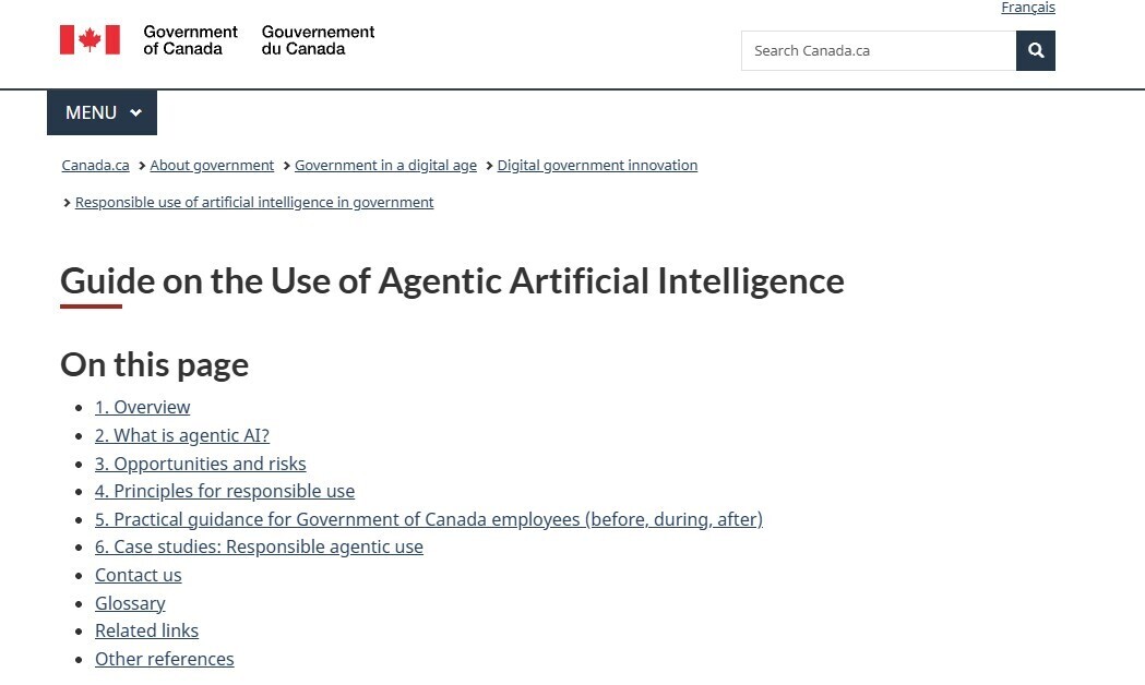 Canada releases AI Agent Guide for Federal depa...