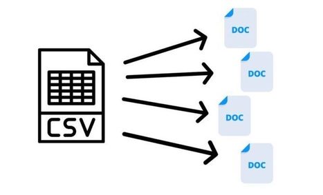 Para rellenar documentos de forma automática a partir de archivos CSV | Education 2.0 & 3.0 | Scoop.it