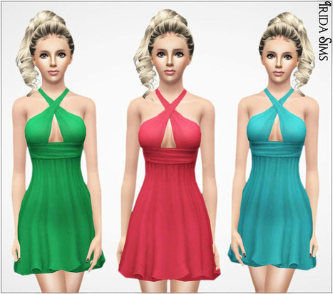 Irida-Sims: Lela dress | Les Sims | Scoop.it