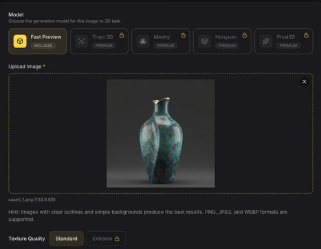 All-in-One AI Image to 3D & STL Converter Online | Digital Delights - Images & Design | Scoop.it