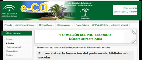 En tres vistas: la formación del profesorado bibliotecario escolar | Bibliotecas Escolares Argentinas | Scoop.it