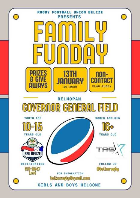 Rugby Family Fun Day | Cayo Scoop!  The Ecology of Cayo Culture | Scoop.it