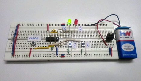 SR Flip-Flop Circuit Diagram with NAND Gates: Working & Truth Table Explained | tecno4 | Scoop.it