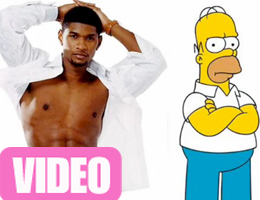 Usher a-t-il plagié homer simpson ? | The simpsons | Scoop.it