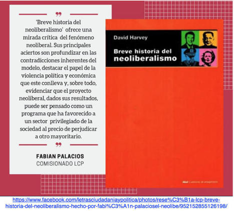 .@jacobinlat ::: El #NEOLIBERALISMO se vuelve #violento y #desp&oacute;tico&hellip; Una entrevista con&nbsp;David Harvey (@profdavidharvey), por @Mathieu2jean y @RomaricGodin. Traducci&oacute;n: @PedroP71. &ndash; | actions de concertation citoyenne | Scoop.it