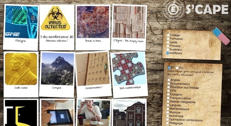 S'CAPE : une plateforme de partage d&rsquo;escape games p&eacute;dagogiques | UseNum - Education | Scoop.it