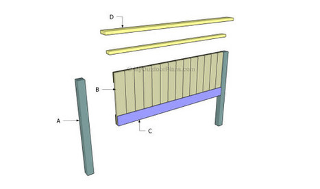Bed Headboard Plans | Free Outdoor Plans - DIY Shed, Wooden Playhouse, Bbq, Woodworking Projects | Home Repair | Scoop.it