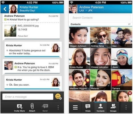 BlackBerry rolling out BBM 2.0 with voice calling, Channels, location sharing and more | Best iPhone Applications For Business | Scoop.it