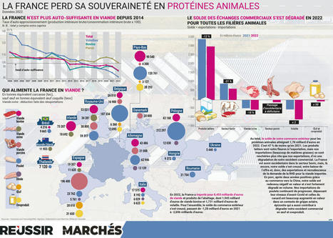 [Infographie] Viande, lait, œuf : la France perd sa souveraineté… | Prospectives et nouveaux enjeux dans l'entreprise | Scoop.it