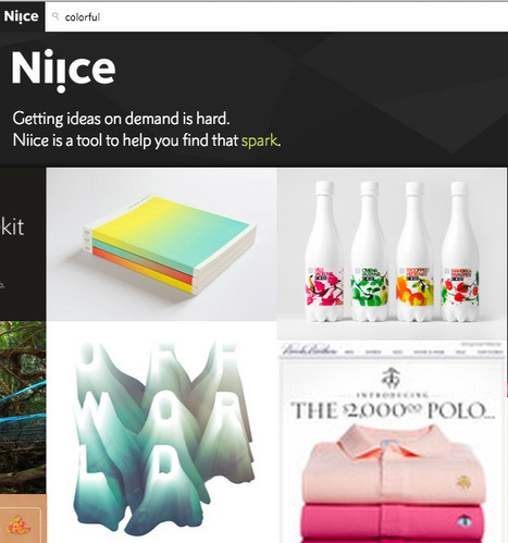 Design Inspiration: Niice - A Curated Search Engine To Find, Collect and Organize Visual Ideas into Mood Boards | The Web Design Guide and Showcase | Scoop.it