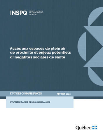 Accès aux espaces de plein air de proximité et enjeux potentiels d’inégalités sociales de santé | Suivi de la demande et des marchés du tourisme | Scoop.it