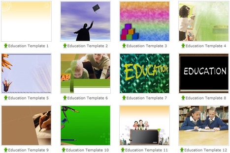 Free PowerPoint templates | Digital Presentations in Education | Scoop.it