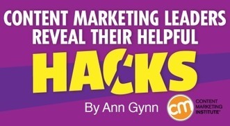 Content Marketing Leaders Reveal Their Helpful Hacks | e-commerce & social media | Scoop.it