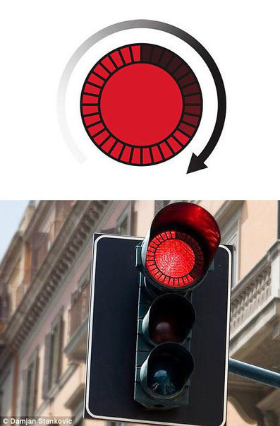 Damjan Stankovic's traffic light countdown display | TECNOLOGÍA_aal66 | Scoop.it