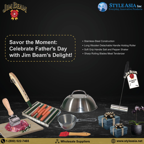 Make this Father's Day one to remember with the ultimate grilling experience, thanks to our exclusive Jim Beam® BBQ Set! | Style Asia Inc. | Scoop.it