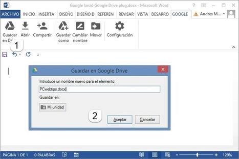 Integrar Google Drive en Microsoft Office - Plug-in de Google | TIC & Educación | Scoop.it
