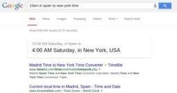 Time Conversions in Google Search | iGeneration - 21st Century Education (Pedagogy & Digital Innovation) | Scoop.it