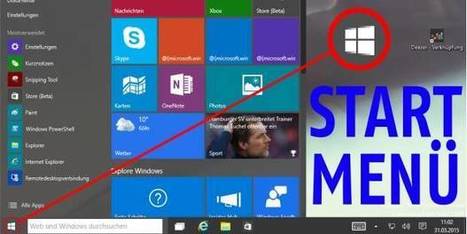 Windows 10: Startmenü-Probleme lösen - so geht´s | #Powershell #Tutorials #EdTech #ICT  | Free Tutorials in EN, FR, DE | Scoop.it