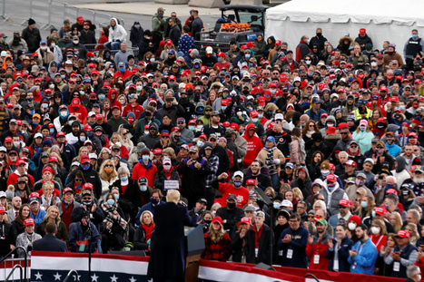Trump rallies linked to thousands of COVID-19 cases, study finds | Al Jazeera | Agents of Behemoth | Scoop.it