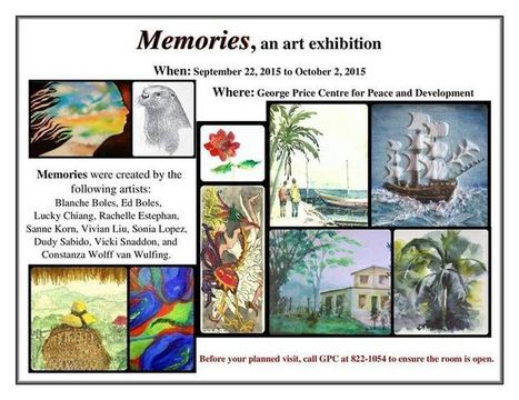 Memories Art Exhibit | Cayo Scoop!  The Ecology of Cayo Culture | Scoop.it