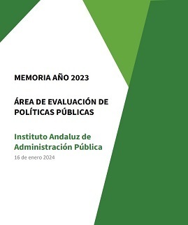 Evaluación de Políticas Públicas Memoria de actividades 2023 | Instituto Andaluz de Administración Pública - Junta de Andalucía | Evaluación de Políticas Públicas - Actualidad y noticias | Scoop.it