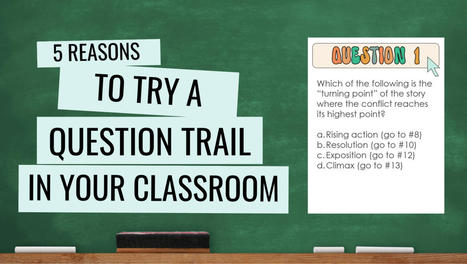 Why you should try a question trail | Learning and Technologies | Scoop.it
