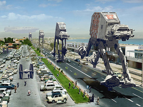 Aliens in vintage postcards | All Geeks | Scoop.it