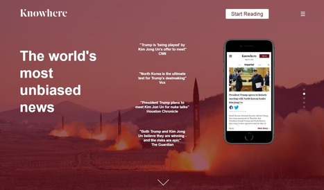 Boost&eacute; &agrave; l&rsquo;intelligence artificielle, le site d&rsquo;infos Knowhere promet un journalisme impartial | Ma revue de web | Scoop.it