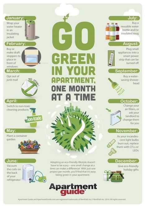 Go green in your appartment. | Eco-Friendly Lifestyle | Scoop.it