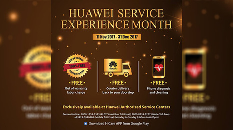 Huawei offers FREE diagnosis, cleaning, and out-of-warranty service | Gadget Reviews | Scoop.it