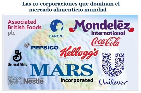 Las 10 corporaciones que dominan el mercado alimenticio mundial | PIENSA en VERDE | Scoop.it