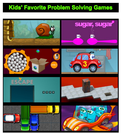 Kid's Favorite Problem Solving Games | Soup for thought | Scoop.it