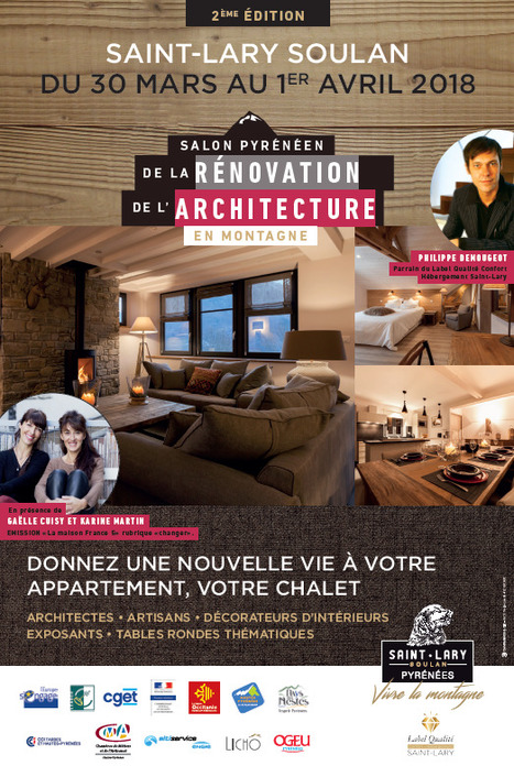 2ème édition du Salon Pyrénéen de la Rénovation et de l'Architecture en Montagne à Saint-Lary-Soulan du 30 mars au 1er avril | Vallées d'Aure & Louron - Pyrénées | Scoop.it