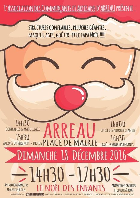 Noël de l'Association des Commerçants et Artisans d'ARREAU le 18 décembre | Vallées d'Aure & Louron - Pyrénées | Scoop.it