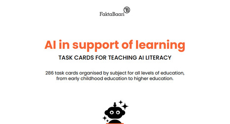286 AI Task Cards for teaching AI literacy - all grades, including no screens activities - via Finland FaktaBaari - thanks for the share&nbsp;Kari Kivinen | Education 2.0 & 3.0 | Scoop.it