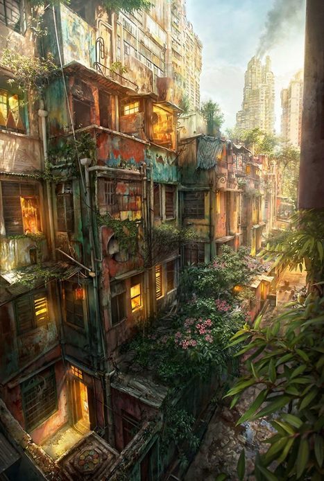 After The Apocalypse: Emotionally Impacting Illustrations By Jonas De Ro | Peque&ntilde;os Placeres_aal66 | Scoop.it