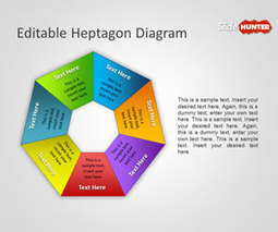 Free Heptagon Diagram for PowerPoint | Free Business PowerPoint Templates | Scoop.it