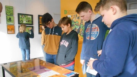 Châteaubriant. Une exposition de bandes dessinées au collège de la Ville-aux-Roses | L'actualité des quartiers politique de la ville de Bretagne et Pays de la Loire | Scoop.it