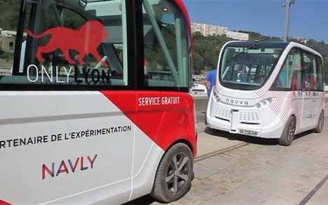 Navly, un bus autonome à Lyon | Planète Robots | Post-Sapiens, les êtres technologiques | Scoop.it