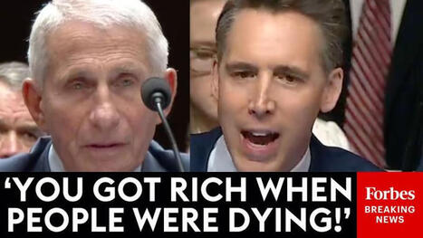 ALMOST UNWATCHABLE: Hawley Publicly Reams Fauci For COVID-19 Actions Pandemic, Refusal To Answer Him | Micka&euml;l POULIQUEN | H&eacute;sitations Vaccinales: Observatoire HESIVAXs | Scoop.it