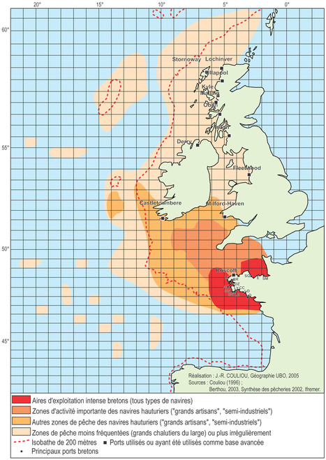 Ports de pêche bretons et mondialisation, une adaptation permanente — Géoconfluences | HALIEUTIQUE MER ET LITTORAL | Scoop.it