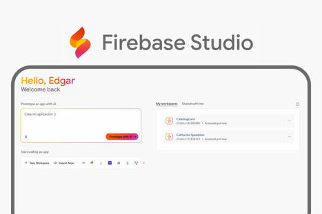 Cómo crear aplicaciones usando la IA de Google Firebase Studio | El Mundo del Diseño Gráfico | Scoop.it
