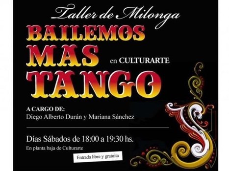 Jujuy: “Bailemos más Tango”, los sábados en Culturarte | Mundo Tanguero | Scoop.it