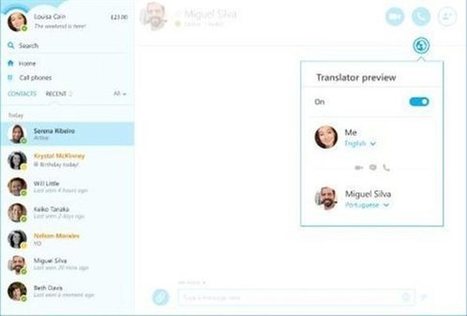Το Skype αναλαμβάνει τη μετάφραση ομιλίας σε επτά γλώσσες | apps for libraries | Scoop.it