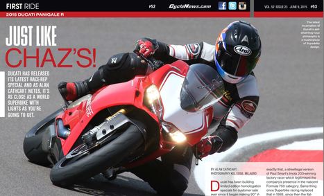 Cycle News - First Ride 2015 Panigale R | Ductalk: What's Up In The World Of Ducati | Scoop.it