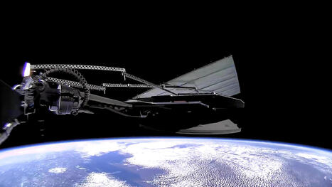 La cam&eacute;ra embarqu&eacute;e d'un satellite Starlink vous fait parcourir l'orbite terrestre, et c'est splendide | AERONAUTIQUE NEWS - AEROSPACE POINTOFVIEW - AVIONS - AIRCRAFT | Scoop.it
