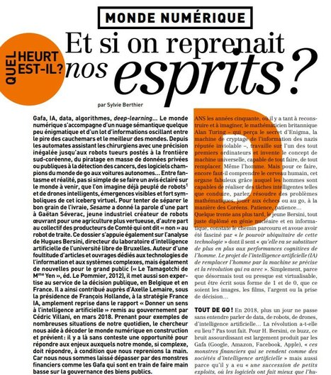 IA : et si on reprenait nos esprits ? | Elevage et numérique | Scoop.it